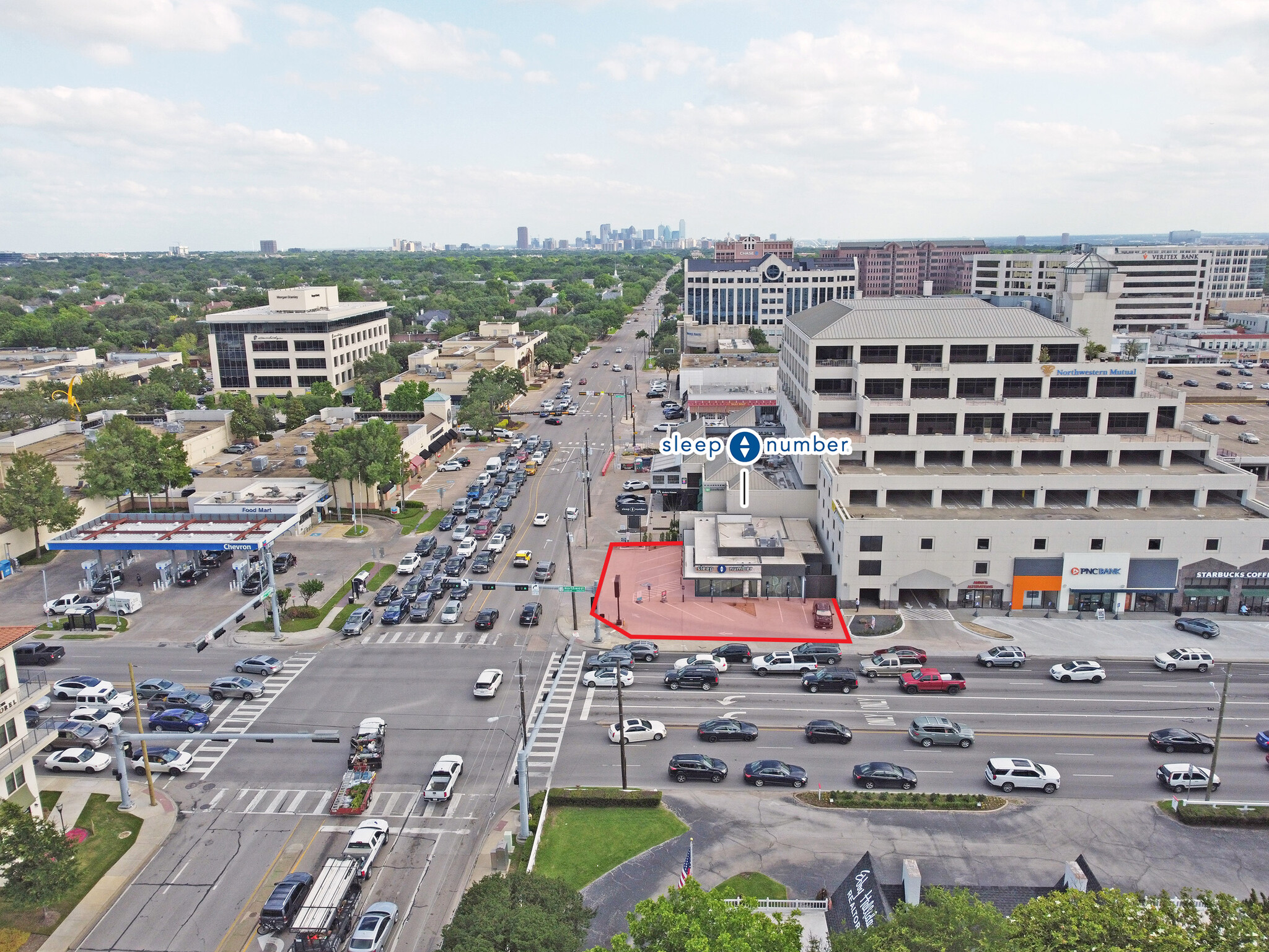 8421 Preston Rd, Dallas, TX for sale Aerial- Image 1 of 1