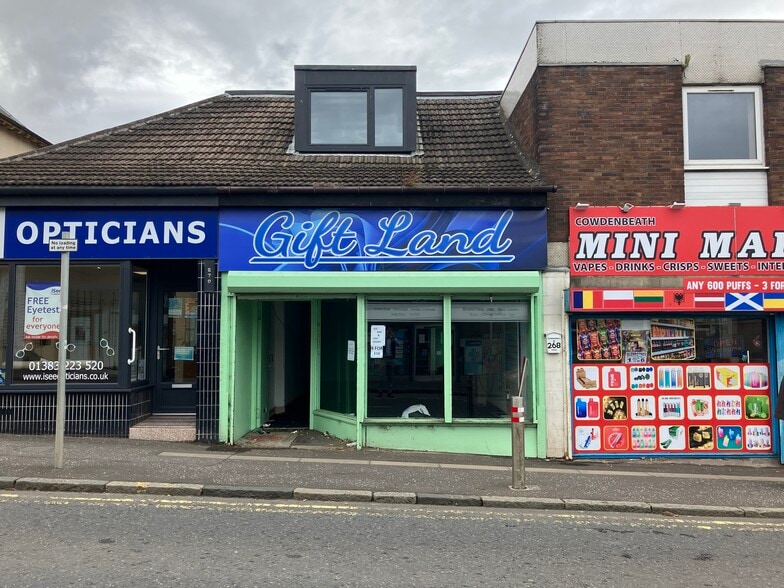 258-268 High St, Cowdenbeath for lease - Building Photo - Image 1 of 3