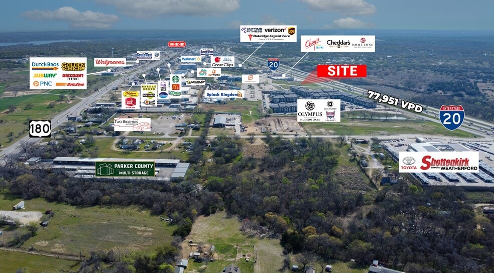 2621 Interstate I-20, Hudson Oaks, TX 76087, Hudson Oaks, TX for lease - Building Photo - Image 2 of 5