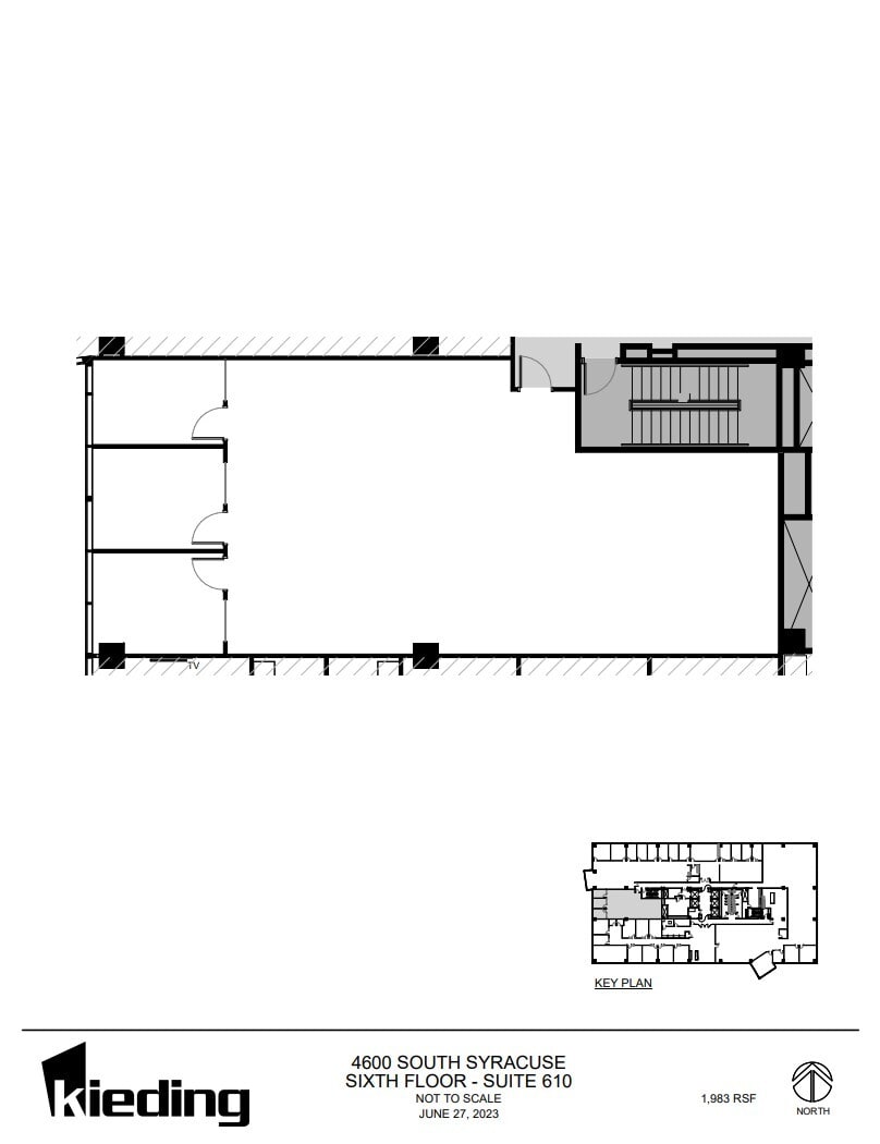 4600 S Syracuse St, Denver, CO for lease Floor Plan- Image 1 of 1
