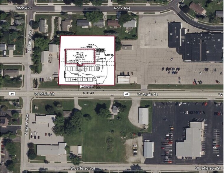 926 W Main St, Waupun, WI for sale - Aerial - Image 2 of 2