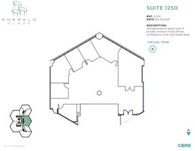 402 W Broadway, San Diego, CA for lease Floor Plan- Image 1 of 1