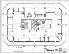 50 Burnhamthorpe Rd W, Mississauga, ON for lease Floor Plan- Image 1 of 1