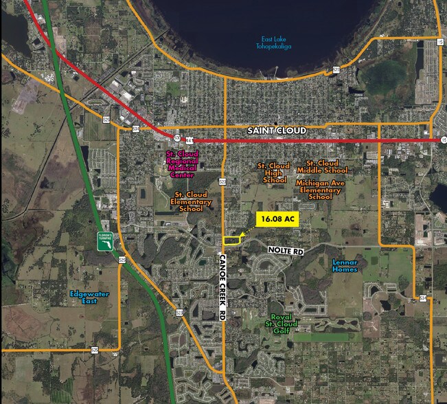 Canoe Creek Rd, Saint Cloud, FL for sale - Primary Photo - Image 1 of 1