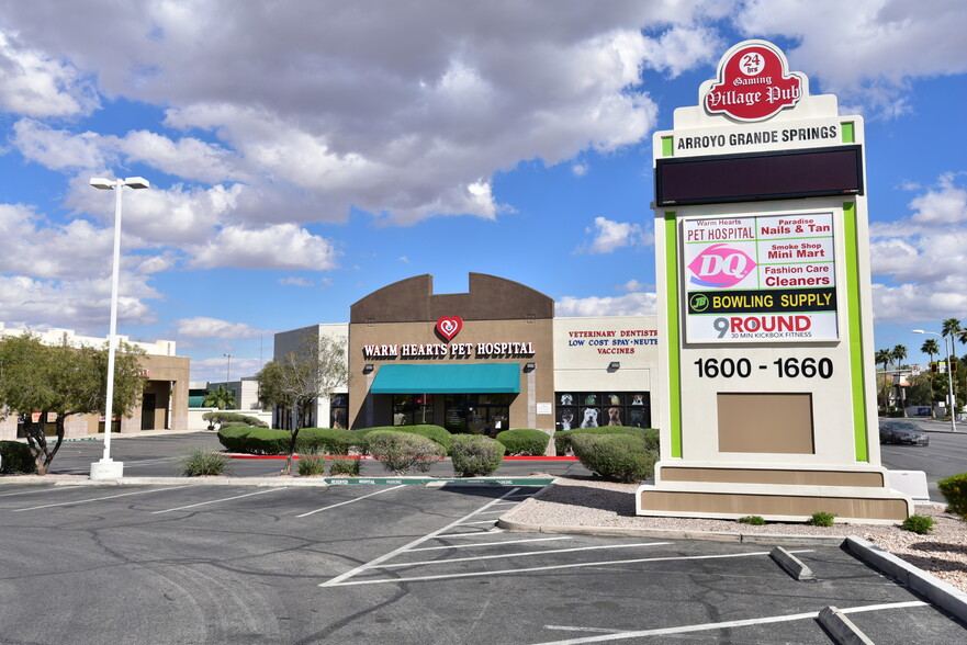 1600-1660 W Warm Springs Rd, Henderson, NV for lease - Building Photo - Image 2 of 19