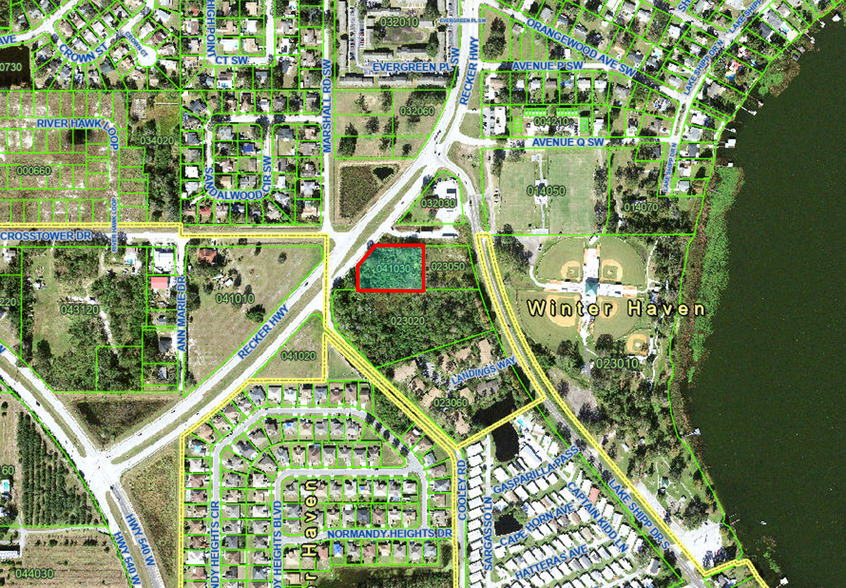 Recker Hwy, Winter Haven, FL for sale - Aerial - Image 2 of 8