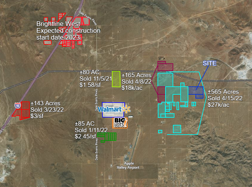 Joshua Rd & Johnson Rd, Apple Valley, CA for sale Building Photo- Image 1 of 1