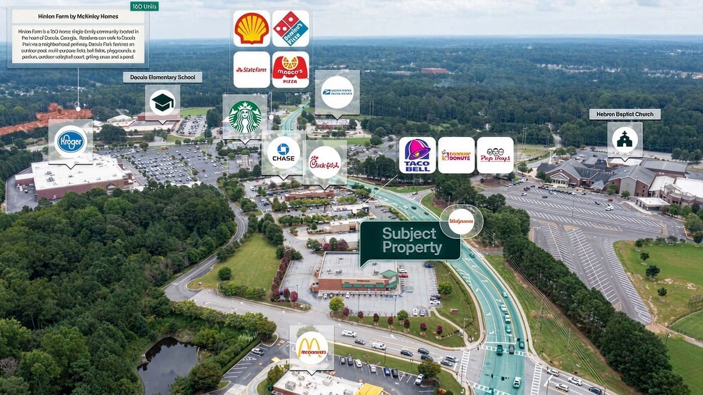 575 Dacula Rd, Dacula, GA for sale - Building Photo - Image 2 of 2