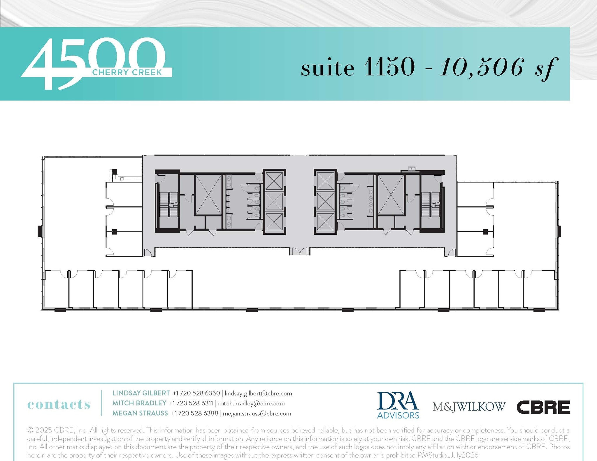 4500 S Cherry Creek Dr, Denver, CO for lease Floor Plan- Image 1 of 1