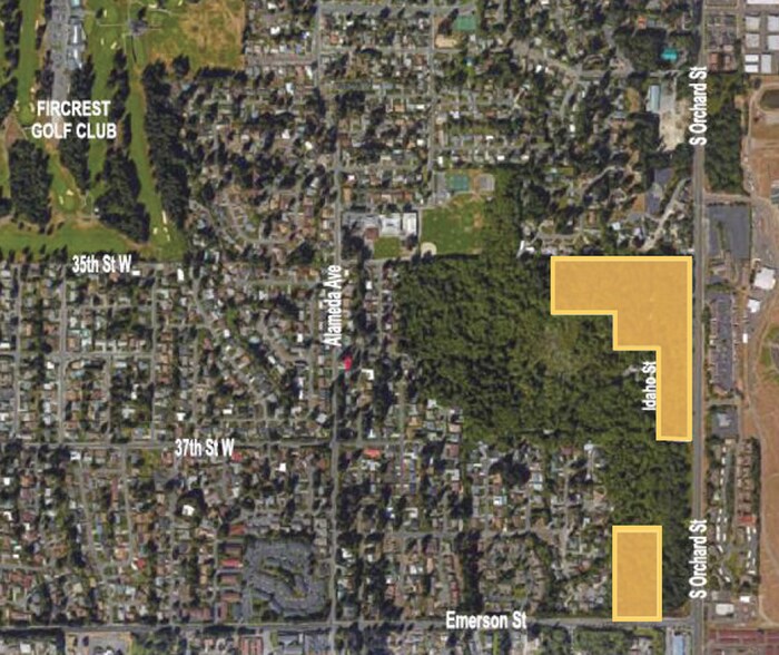 S Orchard & Emerson St, Fircrest, WA for sale - Building Photo - Image 1 of 1