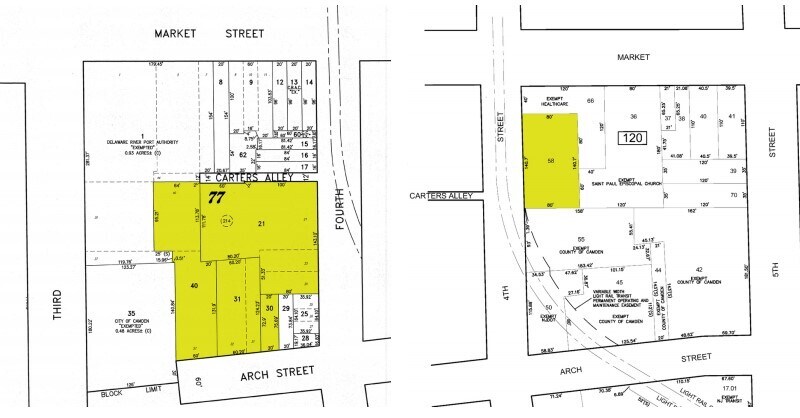 23-33 N 4th St, Camden, NJ for sale Plat Map- Image 1 of 1
