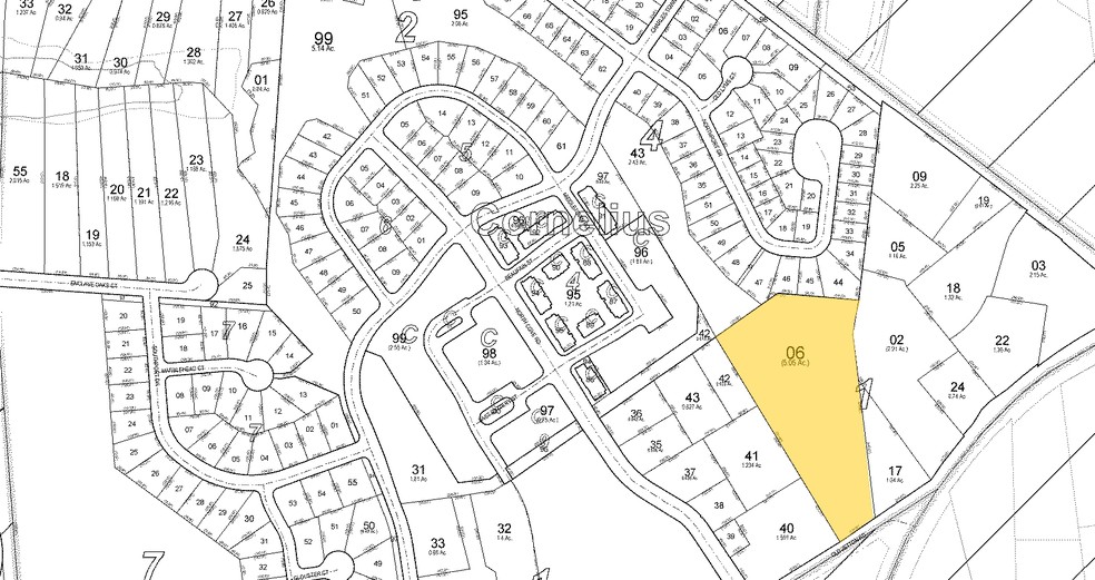 19475 Old Jetton Rd, Cornelius, NC for lease - Plat Map - Image 2 of 5