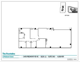3495 Piedmont Rd NE, Atlanta, GA for lease Floor Plan- Image 1 of 1