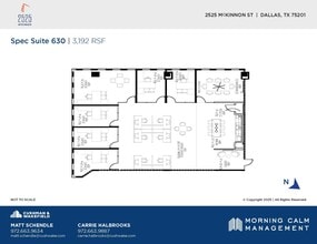 2525 McKinnon St, Dallas, TX for lease Floor Plan- Image 2 of 2