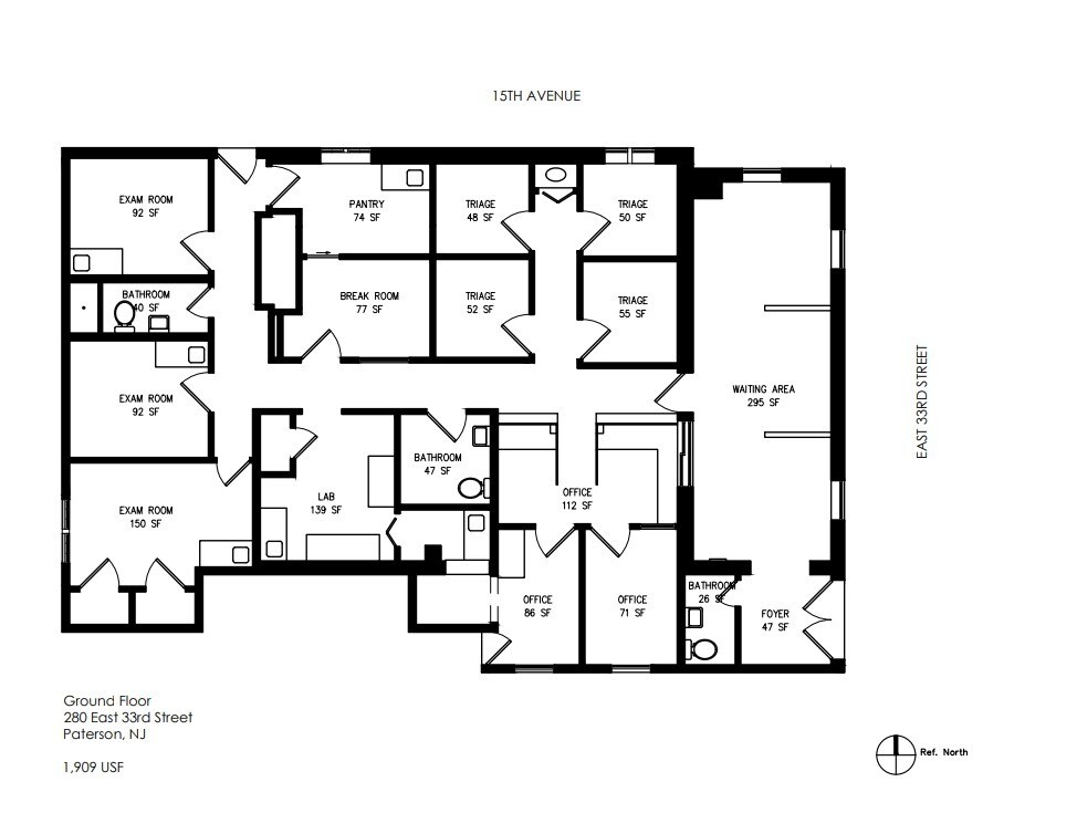 280 E 33rd St, Paterson, NJ for sale Floor Plan- Image 1 of 1