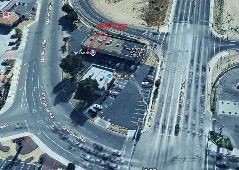 14665 Bear Valley Rd, Hesperia, CA for lease - Aerial - Image 1 of 4