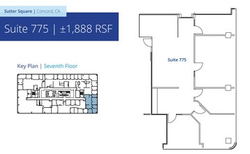 1800 Sutter St, Concord, CA for lease Floor Plan- Image 1 of 1