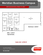 3300 Corporate Ave, Weston, FL for lease Floor Plan- Image 1 of 1