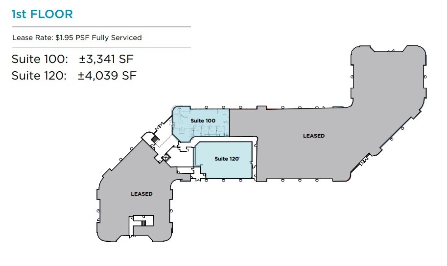 2995 Prospect Park Dr, Rancho Cordova, CA for lease Floor Plan- Image 1 of 1