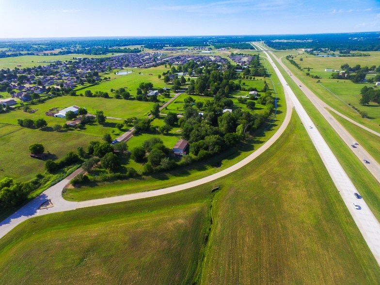 12827 N 135th East Ave, Collinsville, OK for sale - Aerial - Image 1 of 3