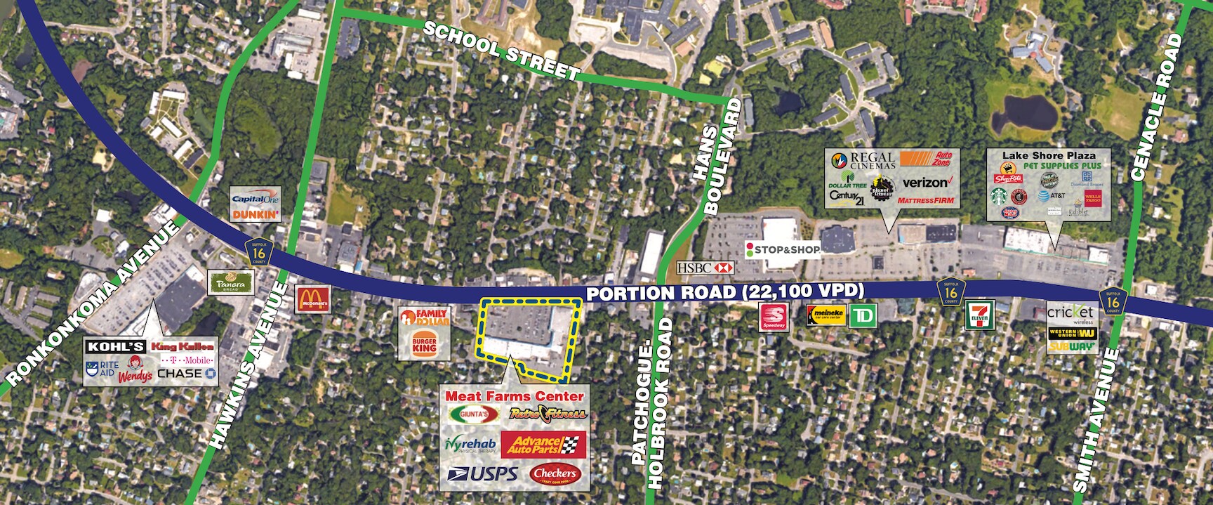 300318 Portion Rd, Ronkonkoma, NY 11779 Meat Farms Center