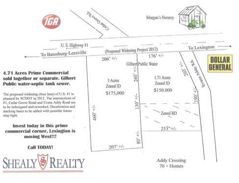 100 Evans Addy Rd, Gilbert, SC for sale Primary Photo- Image 1 of 1