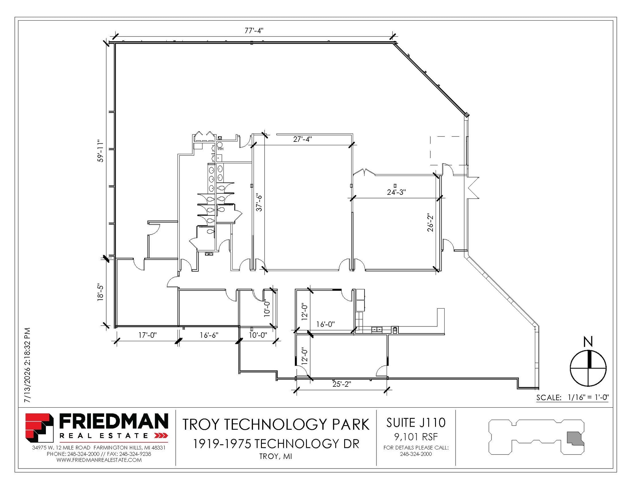 1919-1975 Technology Dr, Troy, MI for lease Interior Photo- Image 1 of 2