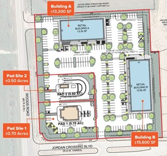 More details for NEC Jordan Crossing Blvd & Woods Rd, Fulshear, TX - Land for Lease