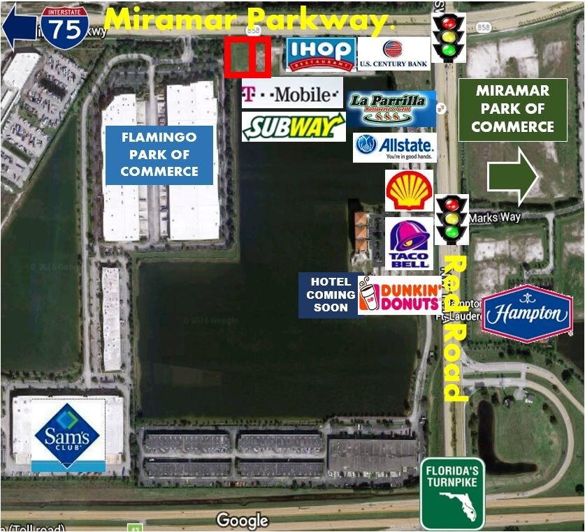 Miramar Pky & Red Rd, Miramar, FL for sale Primary Photo- Image 1 of 1