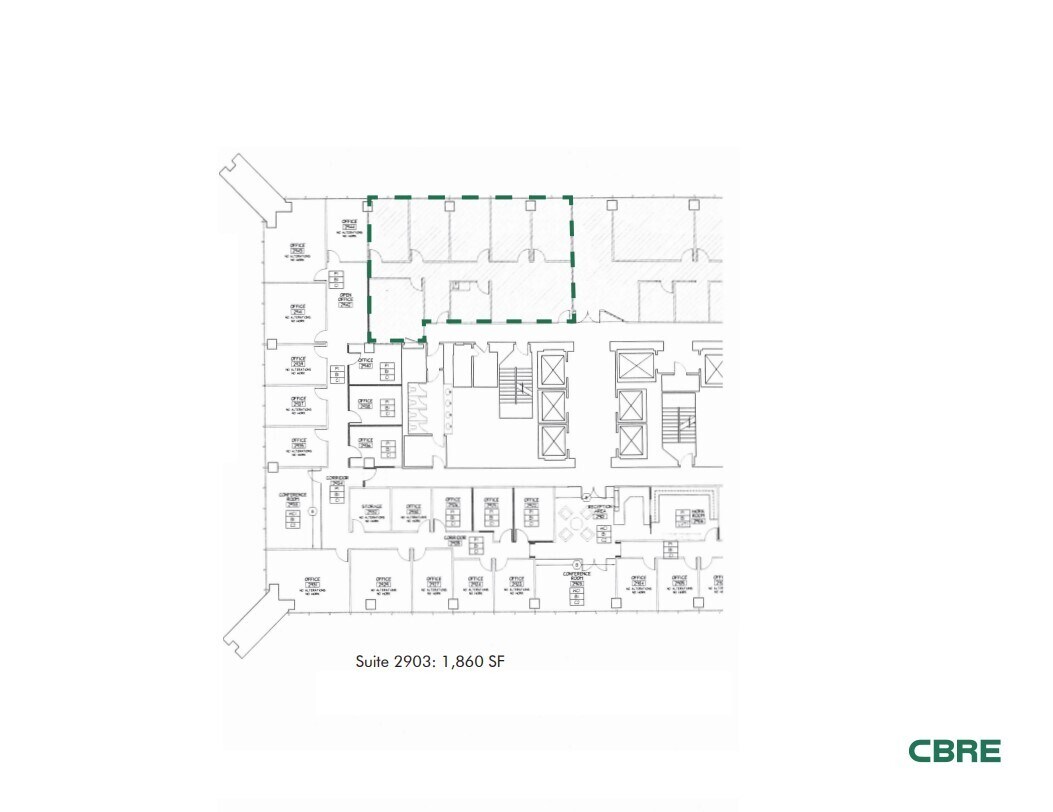 1 Independent Dr, Jacksonville, FL for lease Floor Plan- Image 1 of 1