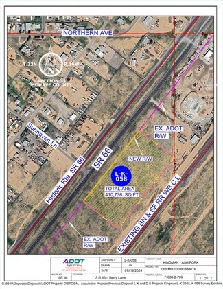 More details for SE Side of 66 NW of BNSF Railroad sr, Kingman, AZ - Land for Sale