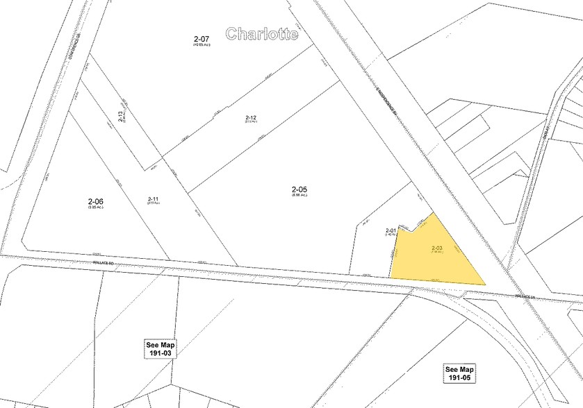 6140 E Independence Blvd, Charlotte, NC for lease - Plat Map - Image 2 of 15