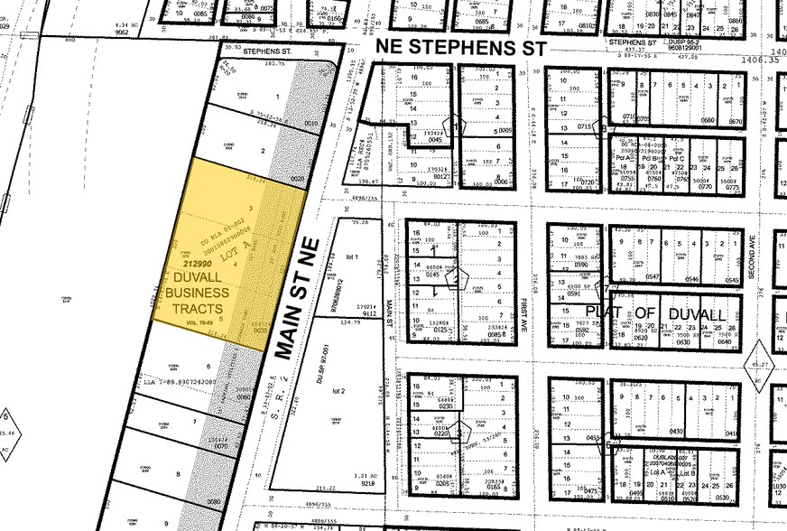 15409 Main St NE, Duvall, WA for lease - Plat Map - Image 2 of 5