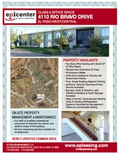 4110 Rio Bravo Dr, El Paso, TX for lease Aerial- Image 1 of 29