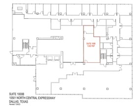 10501 N Central Expy, Dallas, TX for lease Floor Plan- Image 1 of 1