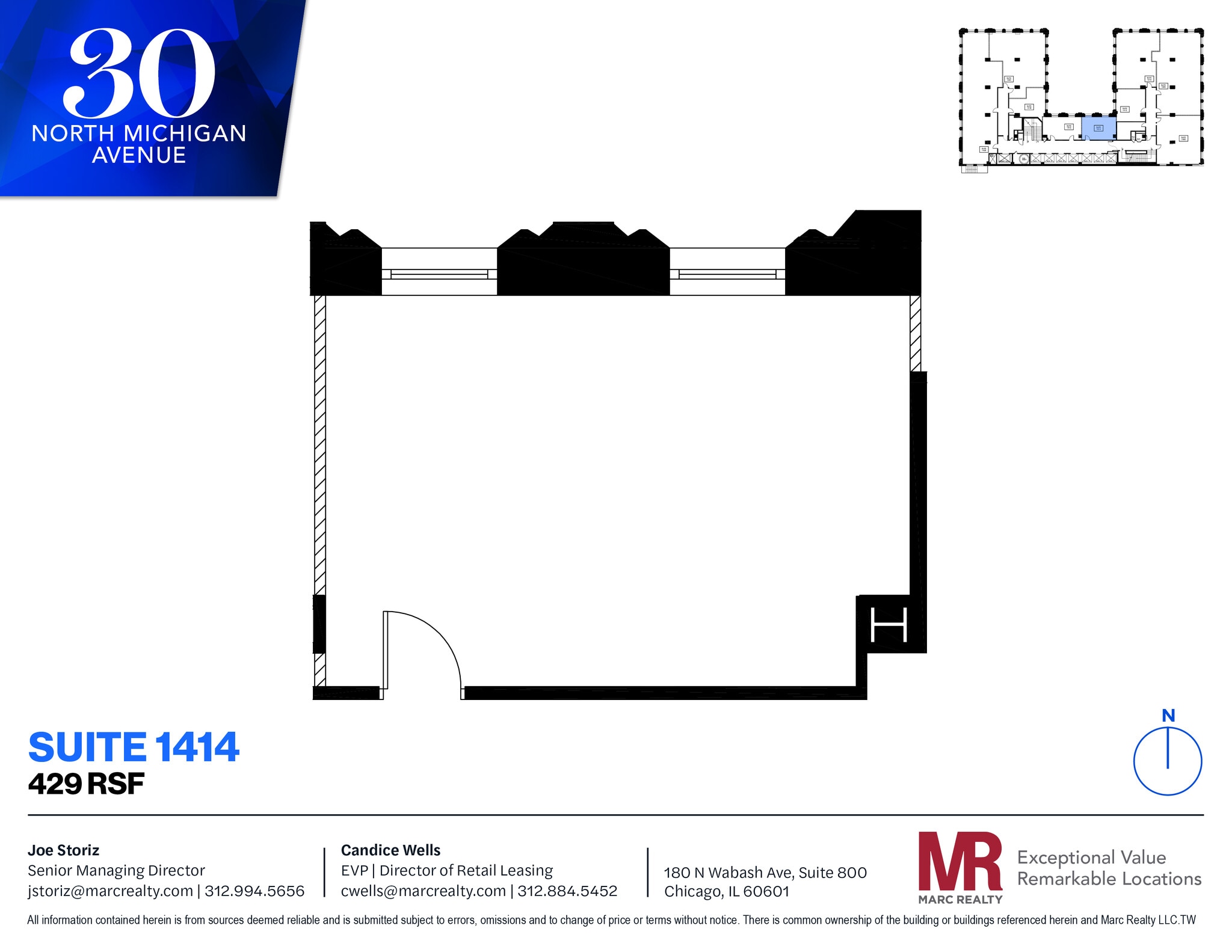 30 N Michigan Ave, Chicago, IL for lease Floor Plan- Image 1 of 1