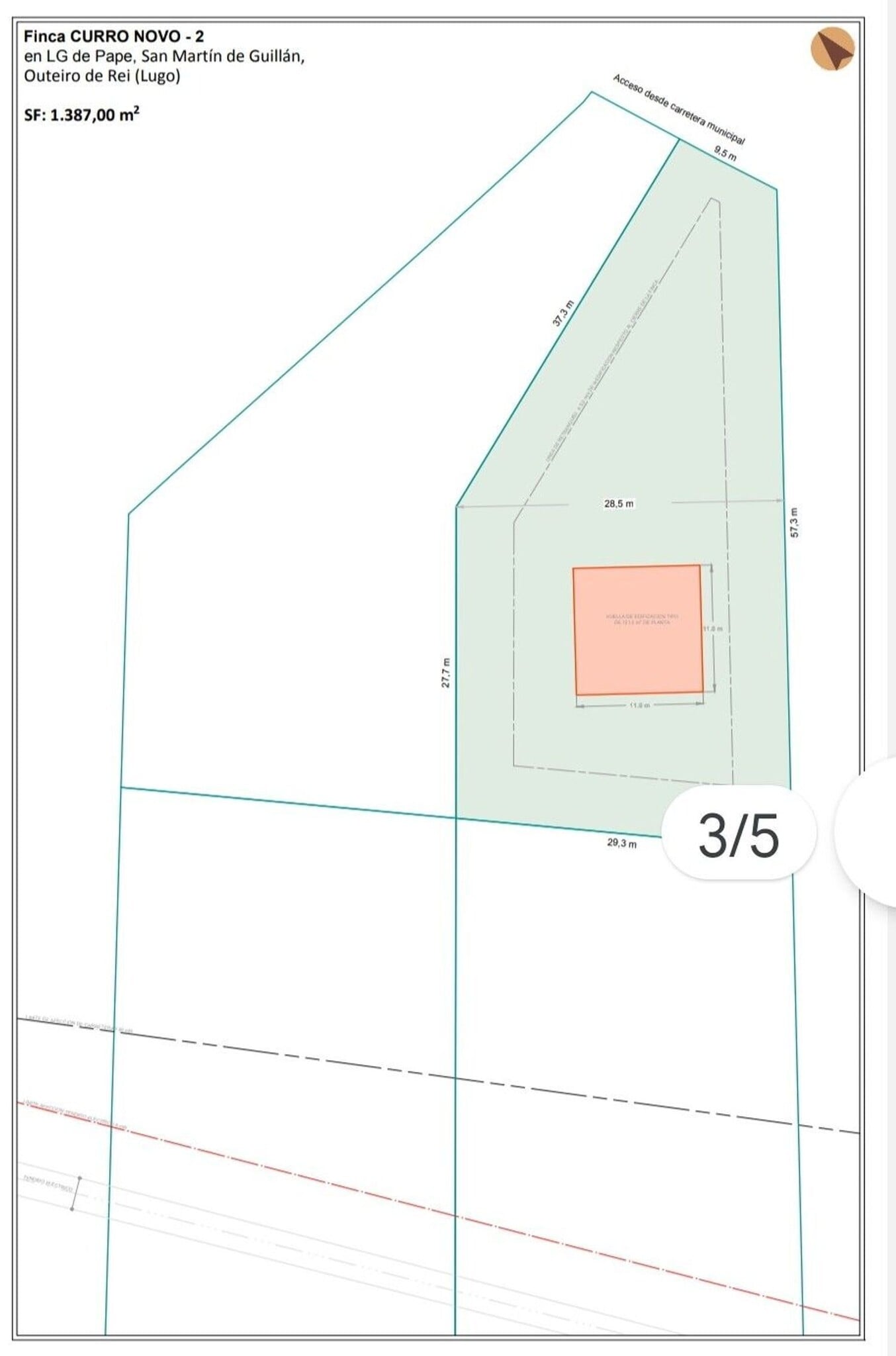 Coruña, S/N, Lugo, Lugo for sale Site Plan- Image 1 of 9