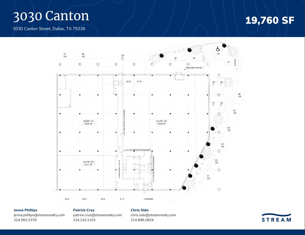 3030 Canton St, Dallas, TX for lease Floor Plan- Image 1 of 2