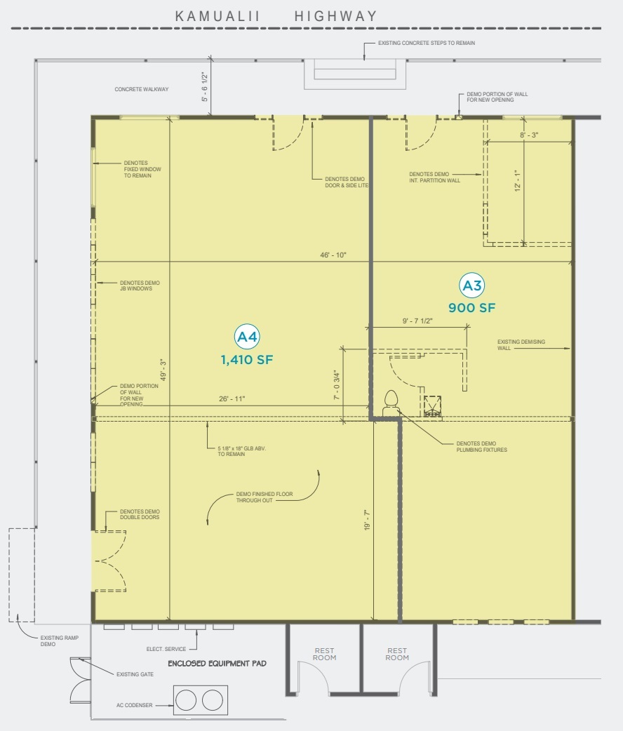 2-2436 Kaumualii Hwy, Kalaheo, HI for lease Floor Plan- Image 1 of 1