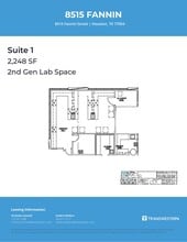 8515 Fannin St, Houston, TX for lease Floor Plan- Image 2 of 2