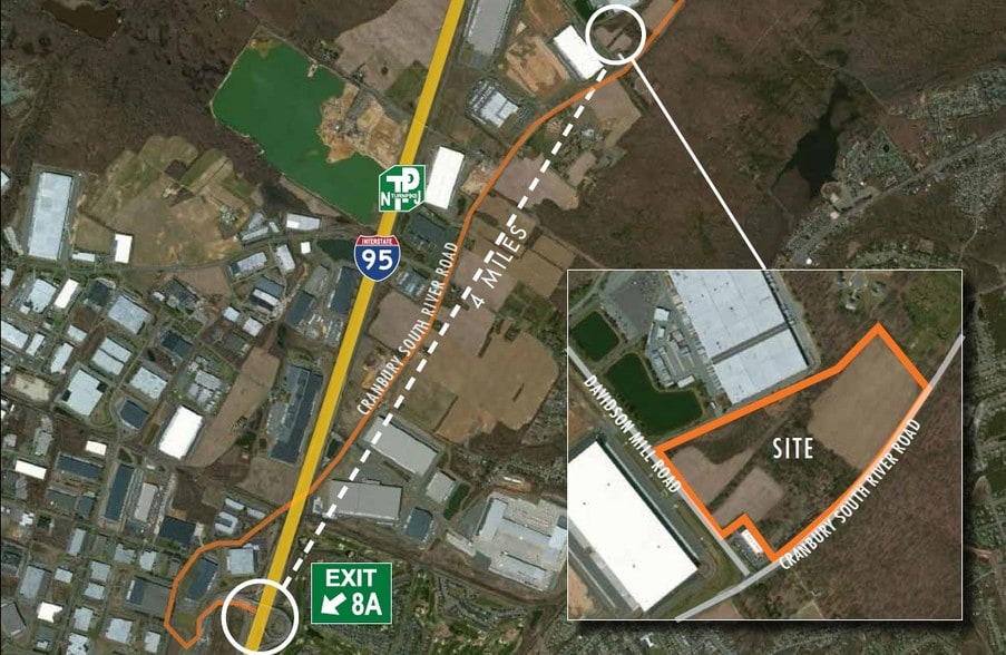 773 Cranbury South River Rd, Monroe Township, NJ for sale - Aerial - Image 1 of 1