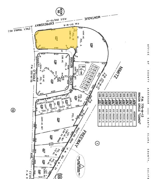 1060 Rincon Cir, San Jose, CA for lease - Plat Map - Image 2 of 5