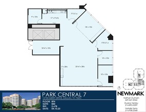 12750 Merit Dr, Dallas, TX for lease Floor Plan- Image 1 of 1