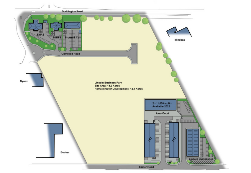 Doddington Rd, Lincoln for lease - Floor Plan - Image 2 of 2