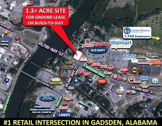 More details for 302 N Hood Ave, Gadsden, AL - Land for Lease