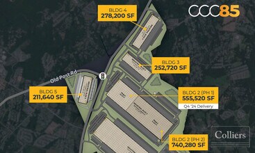 121 Logistics Dr, Gaffney, SC for lease Site Plan- Image 2 of 3