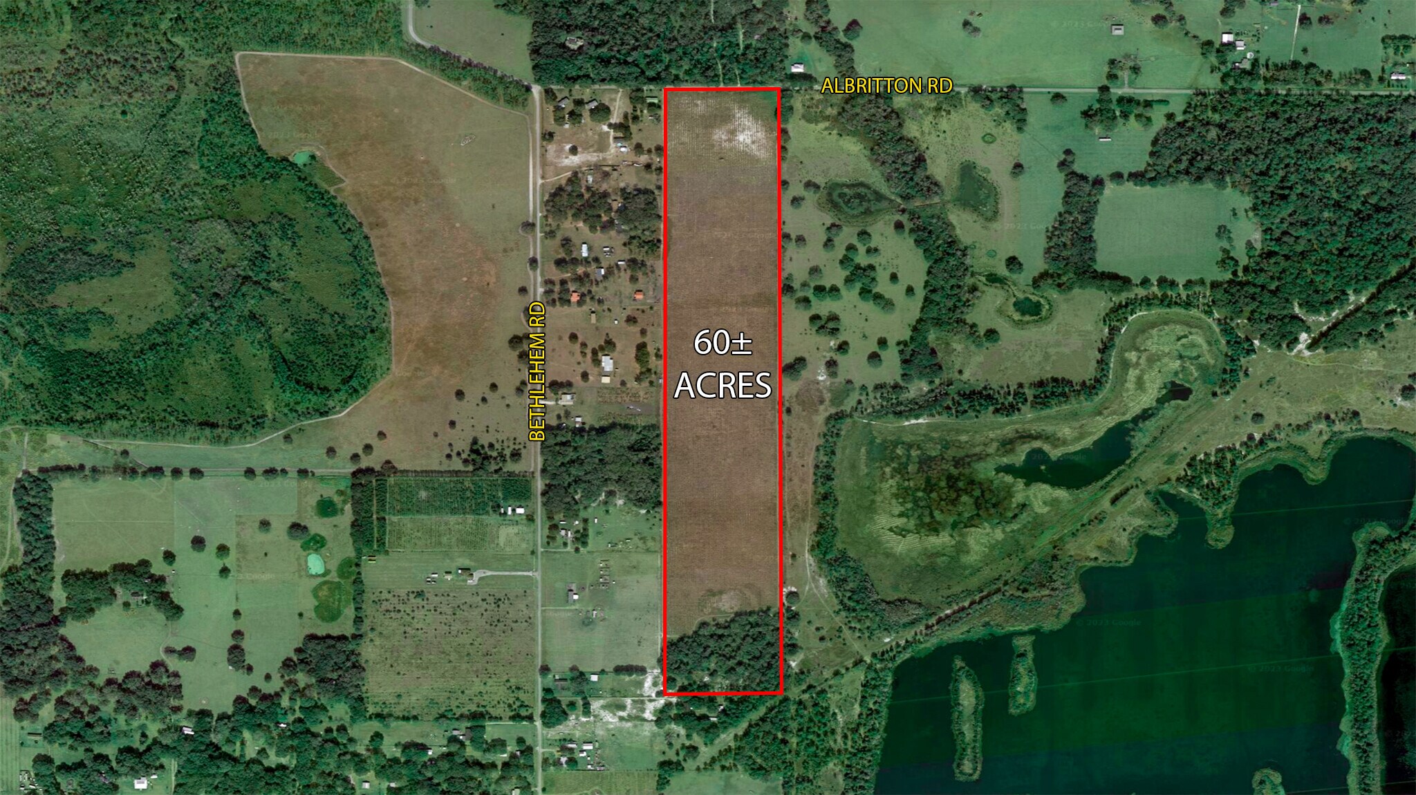 Albritton Rd., Lithia, FL 33547 60 ac Farm in Lithia