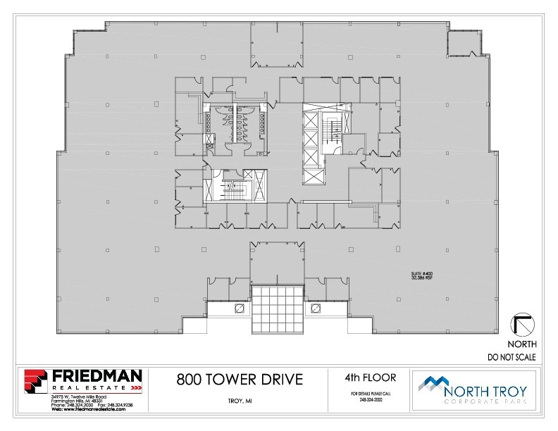 800 Tower Dr, Troy, MI for lease Floor Plan- Image 1 of 1