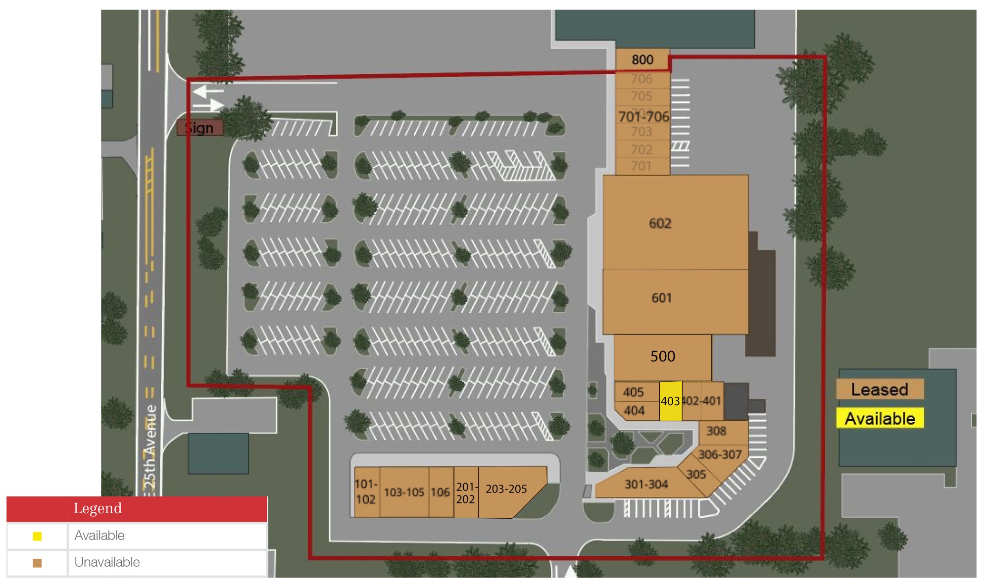 1601 NE 25TH Ave, Ocala, FL for lease Site Plan- Image 1 of 1