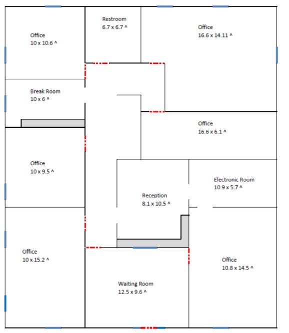 245 Country Club Dr, Stockbridge, GA for lease Floor Plan- Image 1 of 1